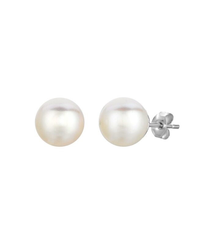 Freshwater Pearl Earrings in Sterling Silver