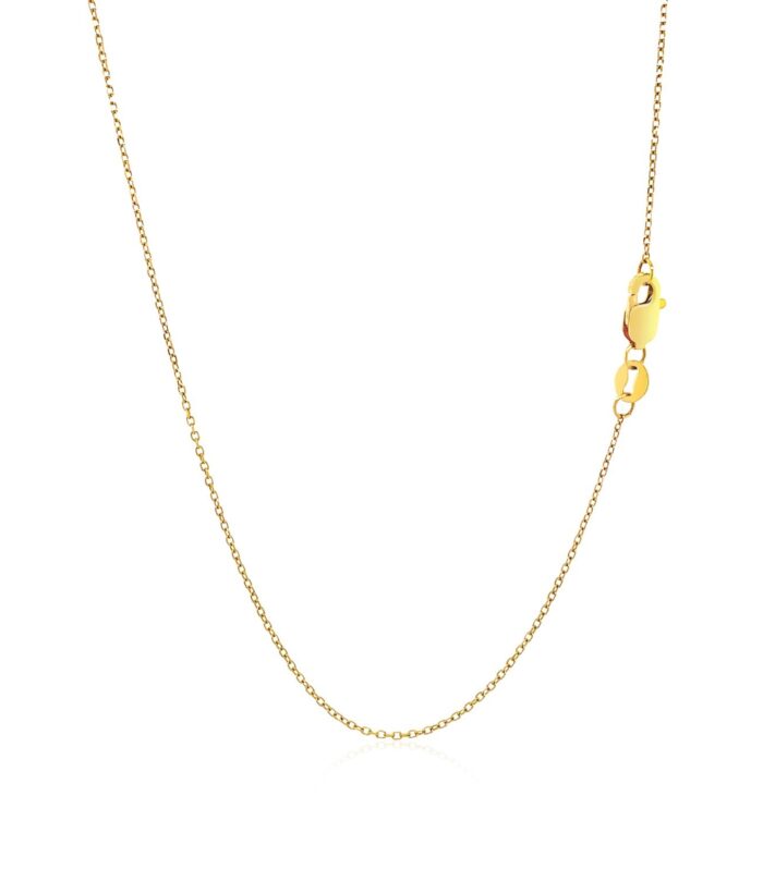 Puffed Heart Pendant in 10k Yellow Gold