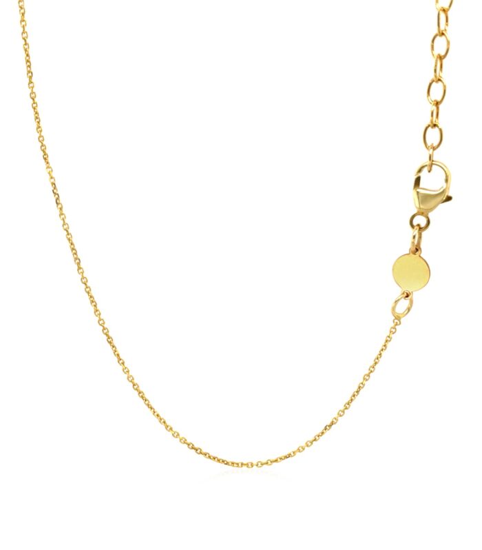 14k Yellow Gold Necklace with Bee Pendant