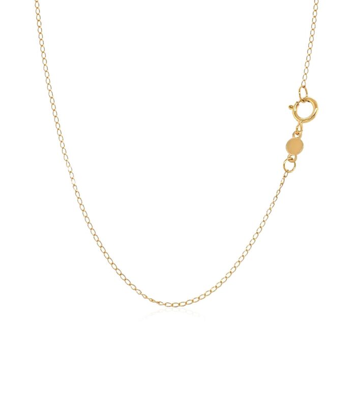 14k Yellow Gold Textured Crown Design Pendant