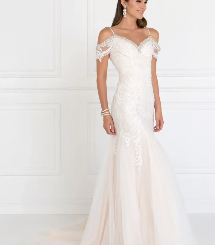 Tulle Sweetheart Mermaid Silhouette Gown