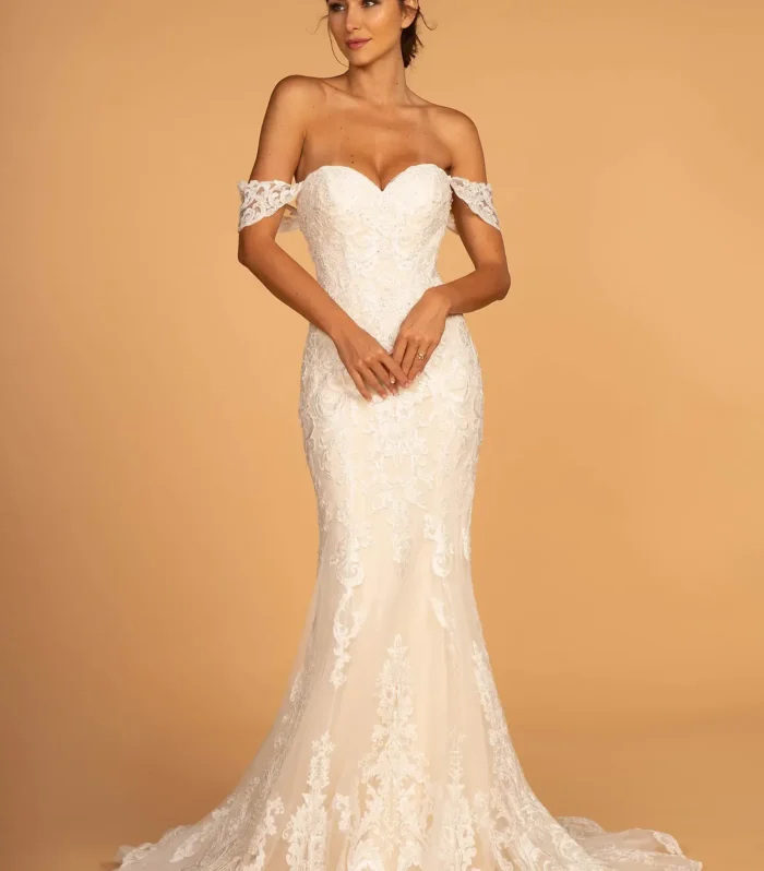 Sweetheart Mesh Mermaid Gown