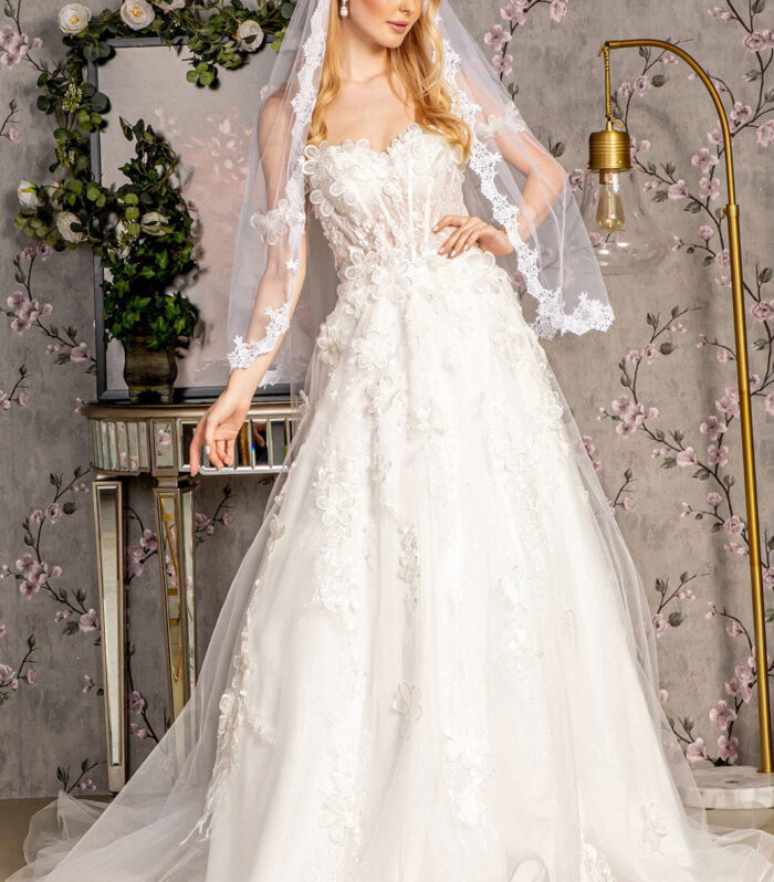 Off-Shoulder Sequin Embellished Mermaid Gown