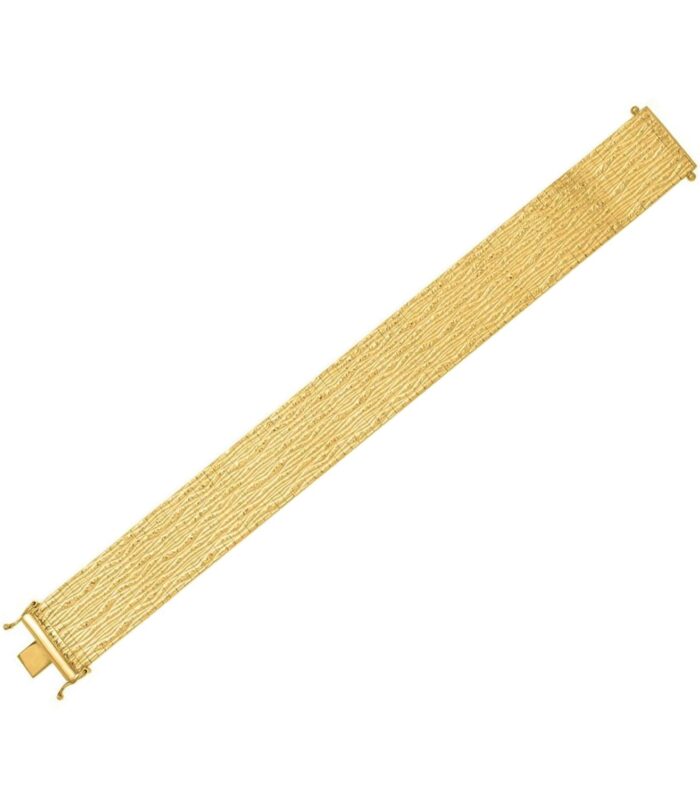 Glacier Bracelet in 14K Yellow Gold (17.90 mm)