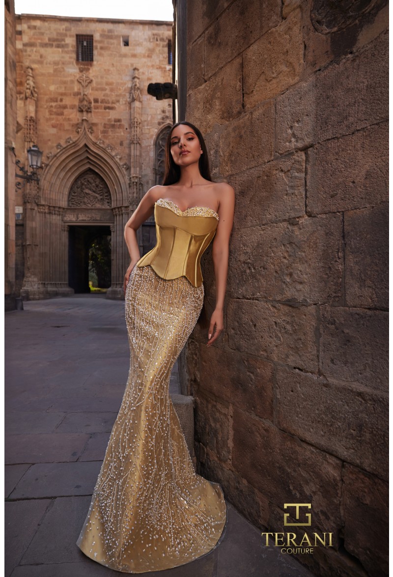 Terani Couture 261E6238 Timeless Couture Evening Gown