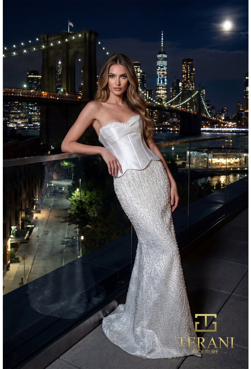 Terani Couture 261E6238 Timeless Couture Evening Gown - Image 2