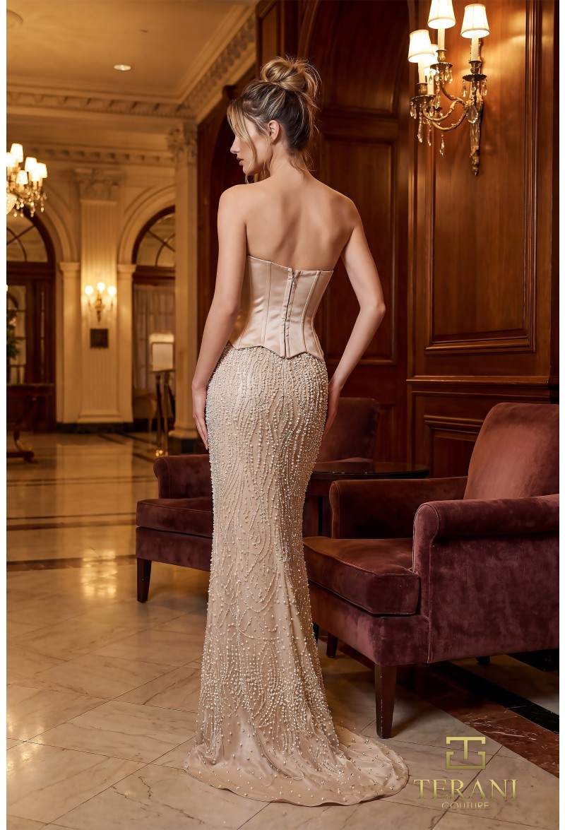 Terani Couture 261E6238 Timeless Couture Evening Gown - Image 6