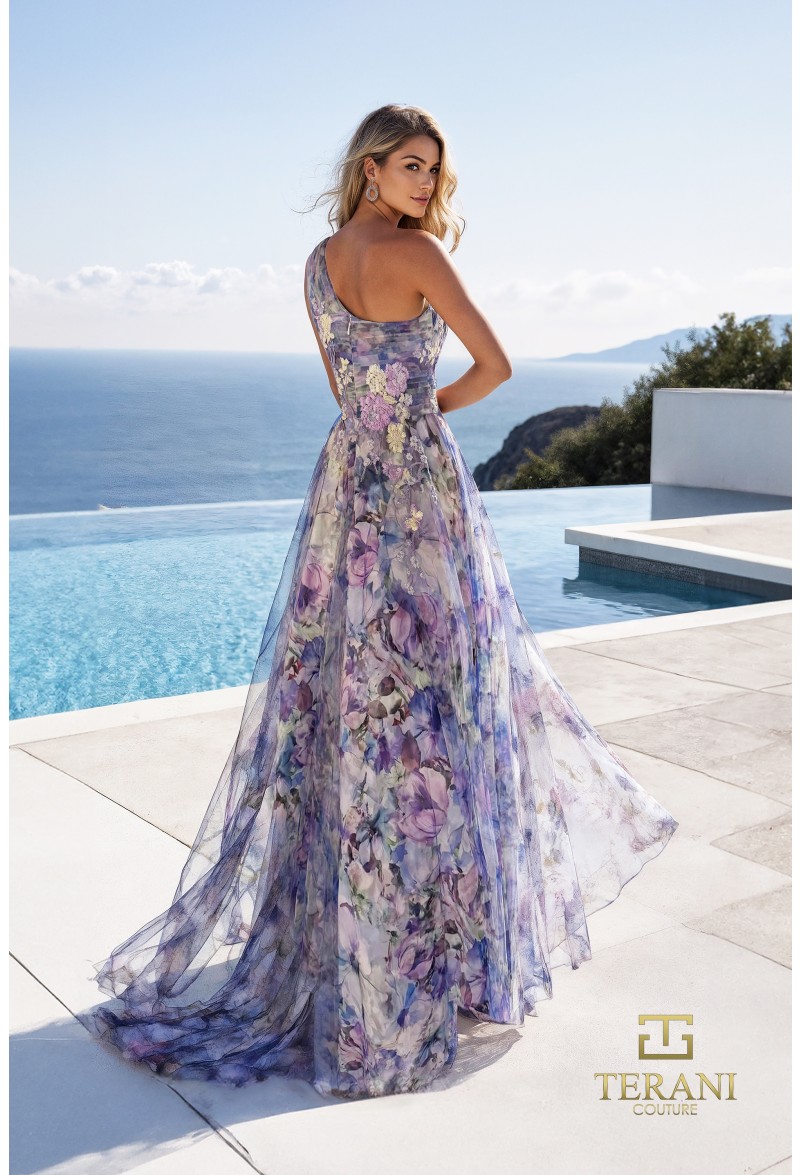 Refined Couture Evening Gown - Image 2