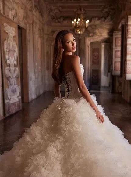 Elizara Corset & Skirt Wedding Gown - Image 3