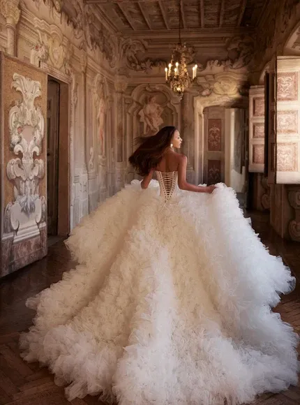 Elizara Corset & Skirt Wedding Gown - Image 2