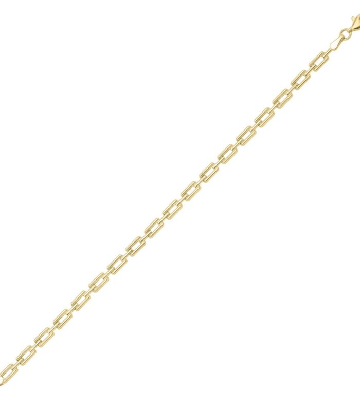 10K Yellow Gold Deco Link Bracelet